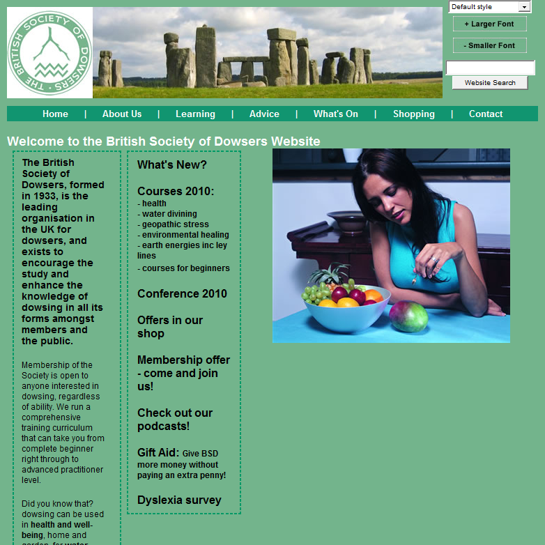 The British Society of Dowsers -